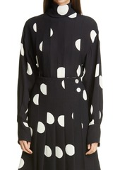 Women's Proenza Schouler Dot Blouse With Removable Scarf