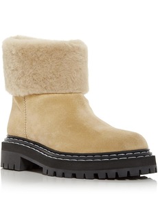 Proenza Schouler Womens Suede Pull On Winter & Snow Boots
