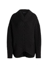 Proenza Schouler Wool Chunky Rib Sweater