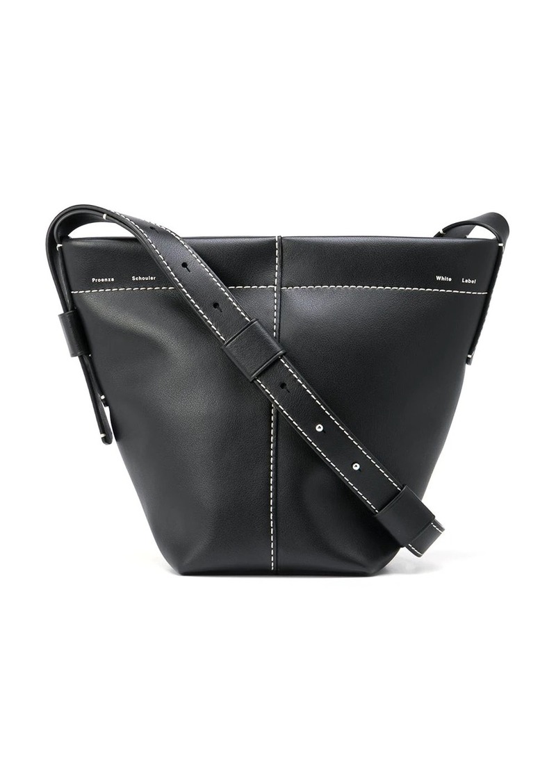 Proenza Schouler mini Barrow leather bucket bag