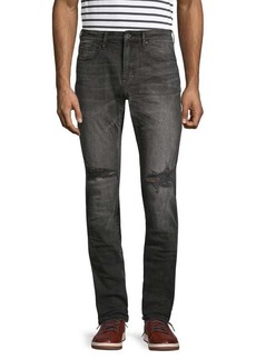 Prps High Rise Distressed Slim Fit Jeans