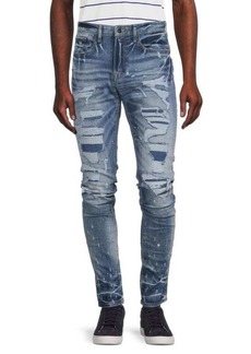 Prps Priscilla Low Rise Distressed Skinny Jeans