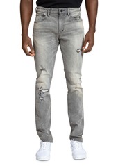 PRPS Cochiti Ripped Stretch Jeans, in Gray