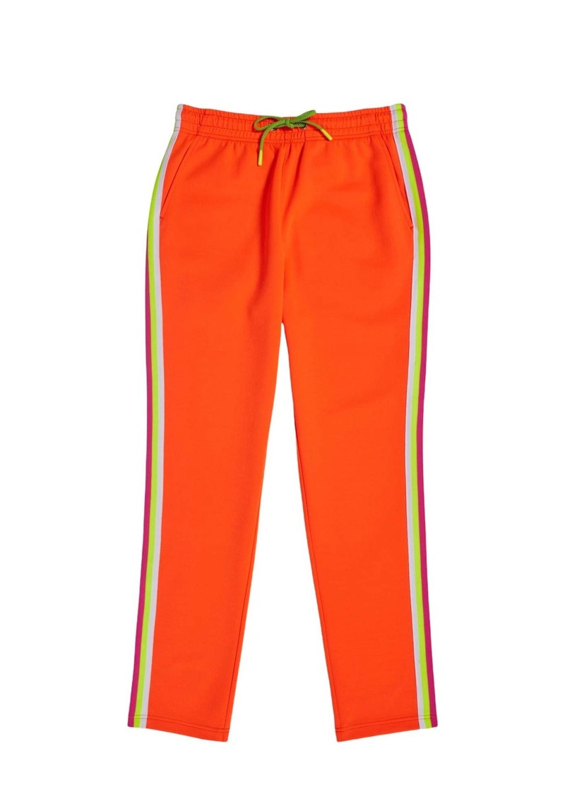 Psycho Bunny Abbott Neon Flame Orange Track Pants B6P179N1CP-NFL