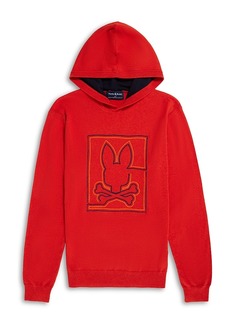 Psycho Bunny Chester Embroidered Graphic Hoodie