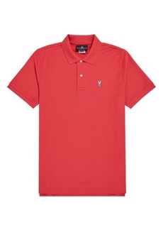Psycho Bunny Classic Solid Pima Cotton Men's Polo in Diva Pink at Nordstrom
