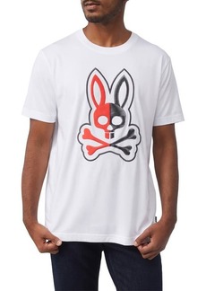 Psycho Bunny Cooper Cotton Graphic Tee in White at Nordstrom