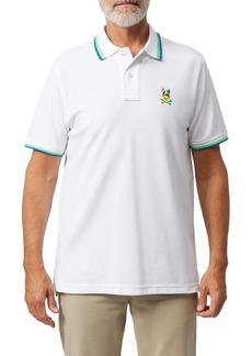Psycho Bunny HilsboroTipped Piqué Polo in White at Nordstrom