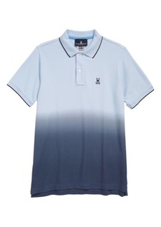 Psycho Bunny Kids' Ghent Ombré Polo in Mntn Sky at Nordstrom