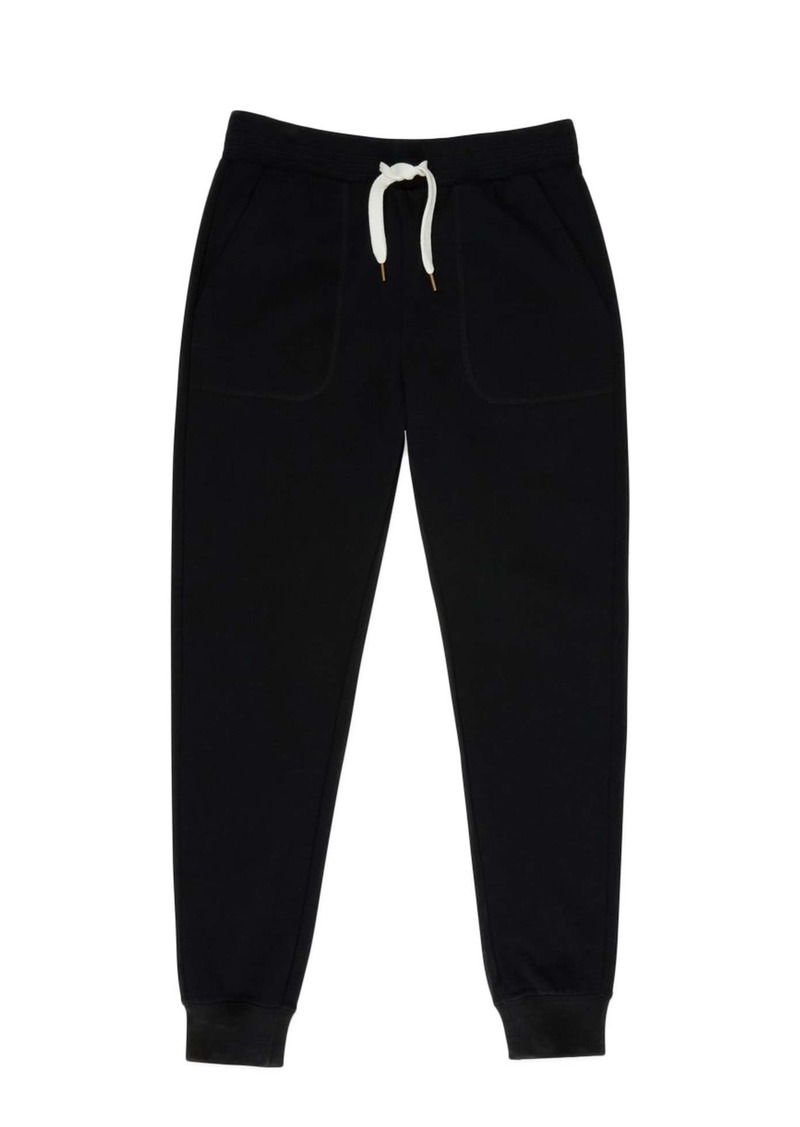 Psycho Bunny Kilburn Mischief Zorro Bunny Black Men's Sweatpants B6P529G1FL-BLK