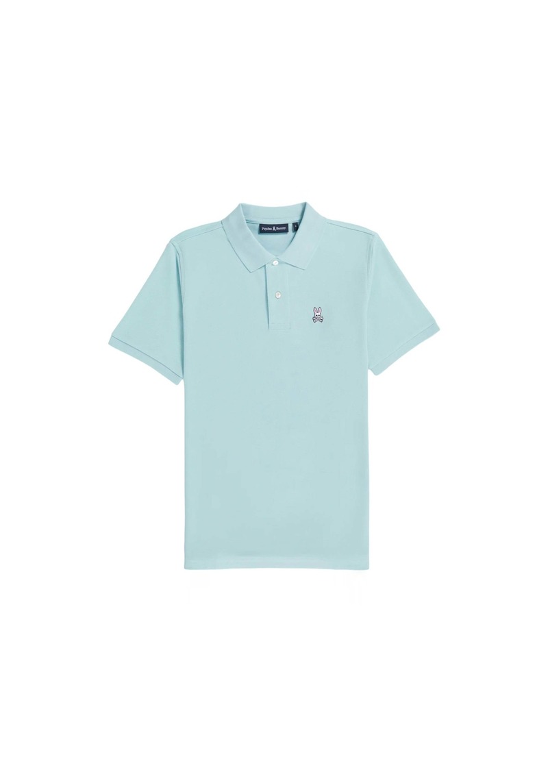 Psycho Bunny Men's Classic Polo Seafoam B6K001Y1PC-SEF