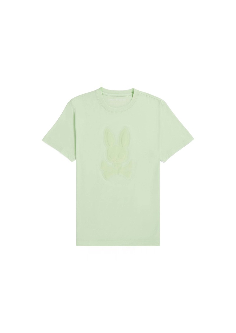 Psycho Bunny Men's Damon Graphic Tee Patina Green B6U900Y1PC-PTG