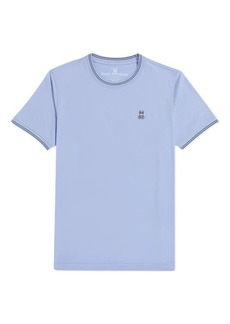 Psycho Bunny Men's Tipped Crewneck T-Shirt in Deco Blue at Nordstrom