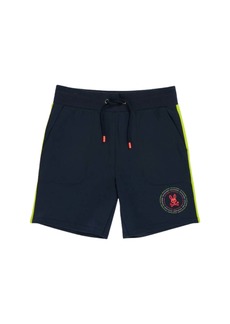 Psycho Bunny Ovington Navy Sweat Shorts B6R341P1FT-NVY