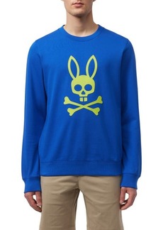 Psycho Bunny Posen Puff Logo Cotton French Terry Graphic Sweatshirt