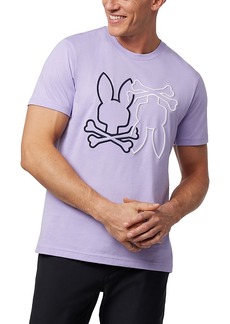 Psycho Bunny Winton Embroidered Graphic Tee