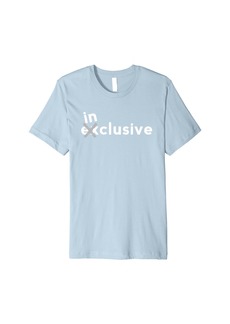 Public School Inclusive Over Exclusive Special Education T-Shirt