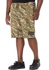 Puma Big & Tall Big Logo Fleece Camo Shorts