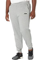 Puma Big & Tall Essentials+ Embroidery Logo Fleece Sweatpants