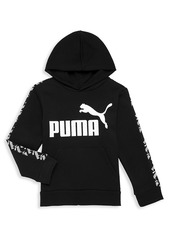 Puma Boy's Fleece Logo Hoodie