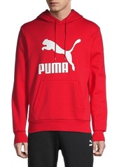 Puma Classics Logo Stretch-Cotton Hoodie