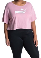 Puma Cropped Logo Tee