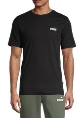 Puma Embroidered Logo Short Sleeve T-Shirt