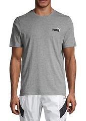 Puma Embroidered Logo Short Sleeve T-Shirt