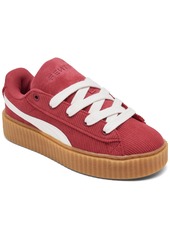 Fenty x Puma Big Girls Creeper Phatty Casual Sneakers from Finish Line - Red/White