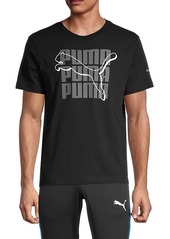 Puma Logo Graphic Short Sleeve T-Shirt