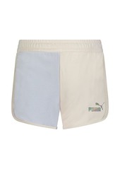 Puma Luminous Pack Cotton French Terry Color-Blocked Shorts (Little Kids)