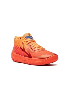 Puma MB.02 "Fiery Coral/Ultra Orange" sneakers