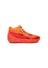 Puma MB.02 "Fiery Coral/Ultra Orange" sneakers