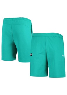 Men's Puma Turquoise Mercedes-amg Petronas F1 Team Essential Shorts - Turquoise