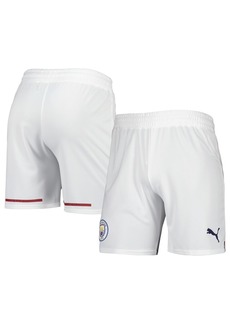 Men's Puma White Manchester City Replica DryCELL Shorts - White