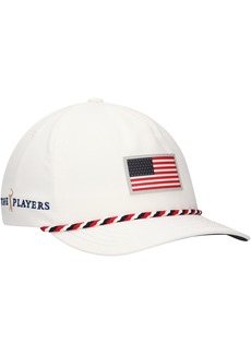 Men's Puma White The Players Volition Flag Flexfit Adjustable Hat - White