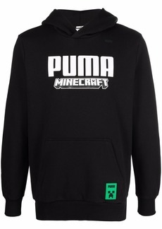Puma Minecraft logo-print hoodie
