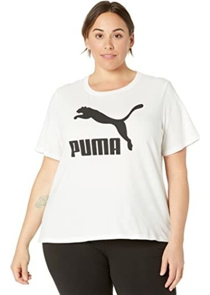Puma Plus Size Classics Logo Tee