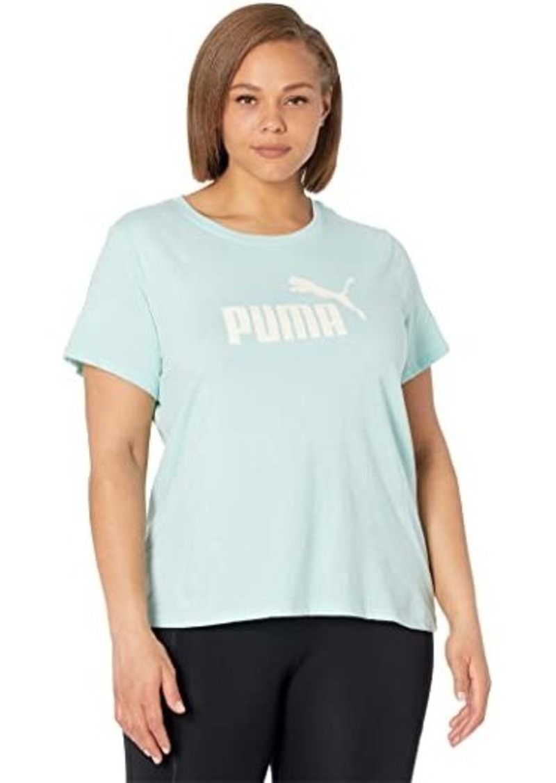 Puma Plus Size Essentials Logo Tee