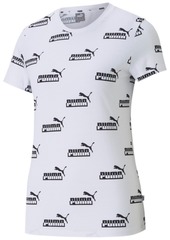Puma Amplified Cotton Logo-Print T-Shirt