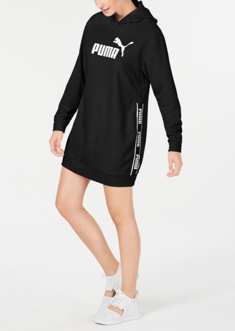 puma logo sweatshirt dress