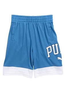 PUMA Athletics Club Pack Interlock Shorts in Blue at Nordstrom Rack