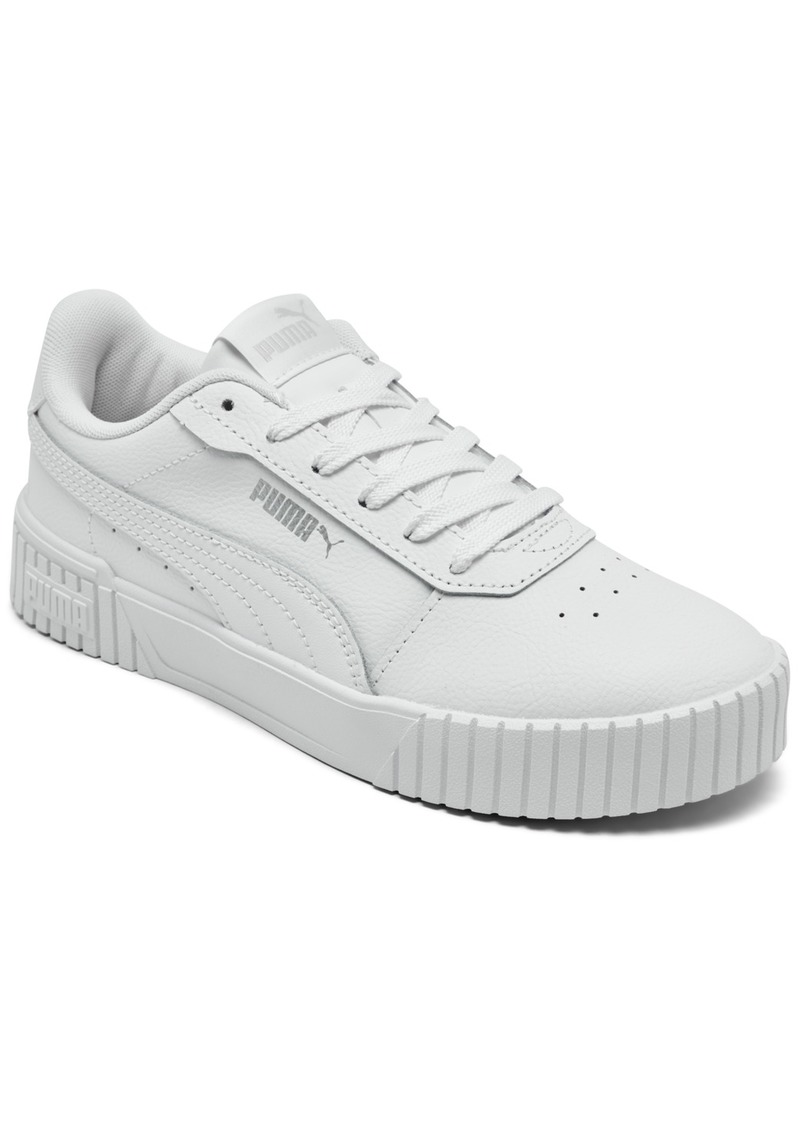 Puma Big Girls Carina 2.0Casual Sneakers from Finish Line - White