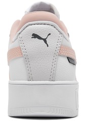 Puma Big Girls Carina Street Casual Sneakers from Finish Line - White