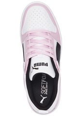 Puma Big Girls' Rebound LayUp Low Casual Sneakers from Finish Line - Pink, Black
