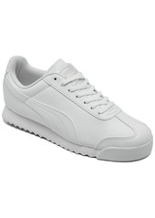 Puma Big Kids Roma Basic Casual Sneakers from Finish Line - White