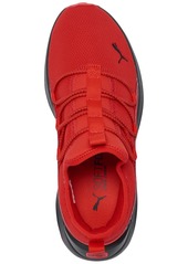 Puma Big Kids Softride One4All Slip-On Casual Sneakers from Finish Line - Red, Black