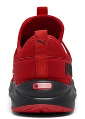Puma Big Kids Softride One4All Slip-On Casual Sneakers from Finish Line - Red, Black
