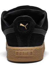 Puma Big Kids Suede Xl Skate Casual Sneakers from Finish Line - Black/Gum