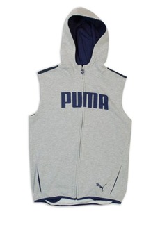 puma sleeveless hoodie